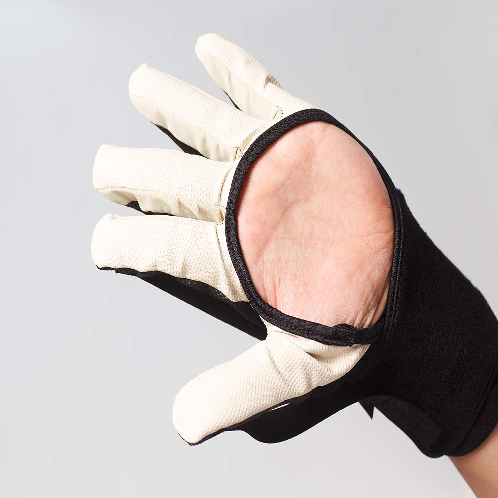 Aider Finger Splints Rehabilitation Gloves (Medium Left