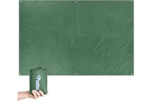TRIWONDER Tent Tarp Waterproof Lightweight Footprint Hammock Rain Fly for Camping Hiking Backpacking Beach Picnic Shelter Por