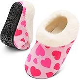 FEETCITY Toddler Slippers - Slip On Shoes for Girls & Boys, Lightweight & Warm Indoor Walking Shoes