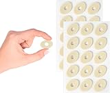 Siqian Corn Pads for Feet 30 Pcs Soft Latex Foam Cushions 2 Sheets 15 Pcs view 1