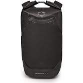 Osprey Transporter 30L Roll Top Waterproof Laptop Backpack, Black