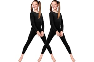 ROCKY Thermal Underwear for Kids, Girls 2 Pack Thermals Long Johns Underwear, Base Layer for Cold weather/skiing - Pack of 2