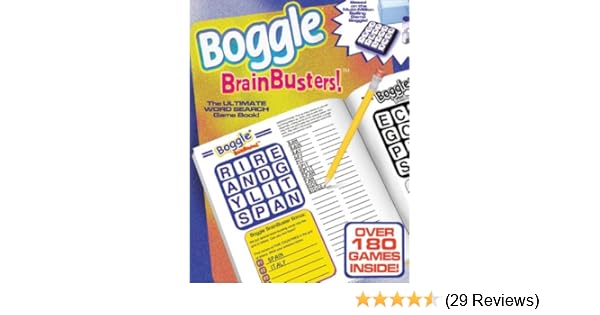 Boggle Brainbusters The Ultimate Word Search Game Book - 
