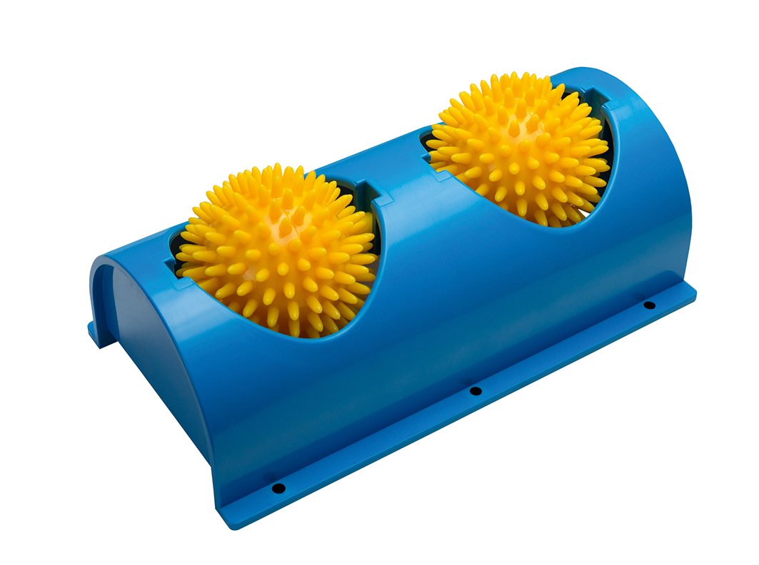 Porcupine massage ball duo, spiky massage ball duo