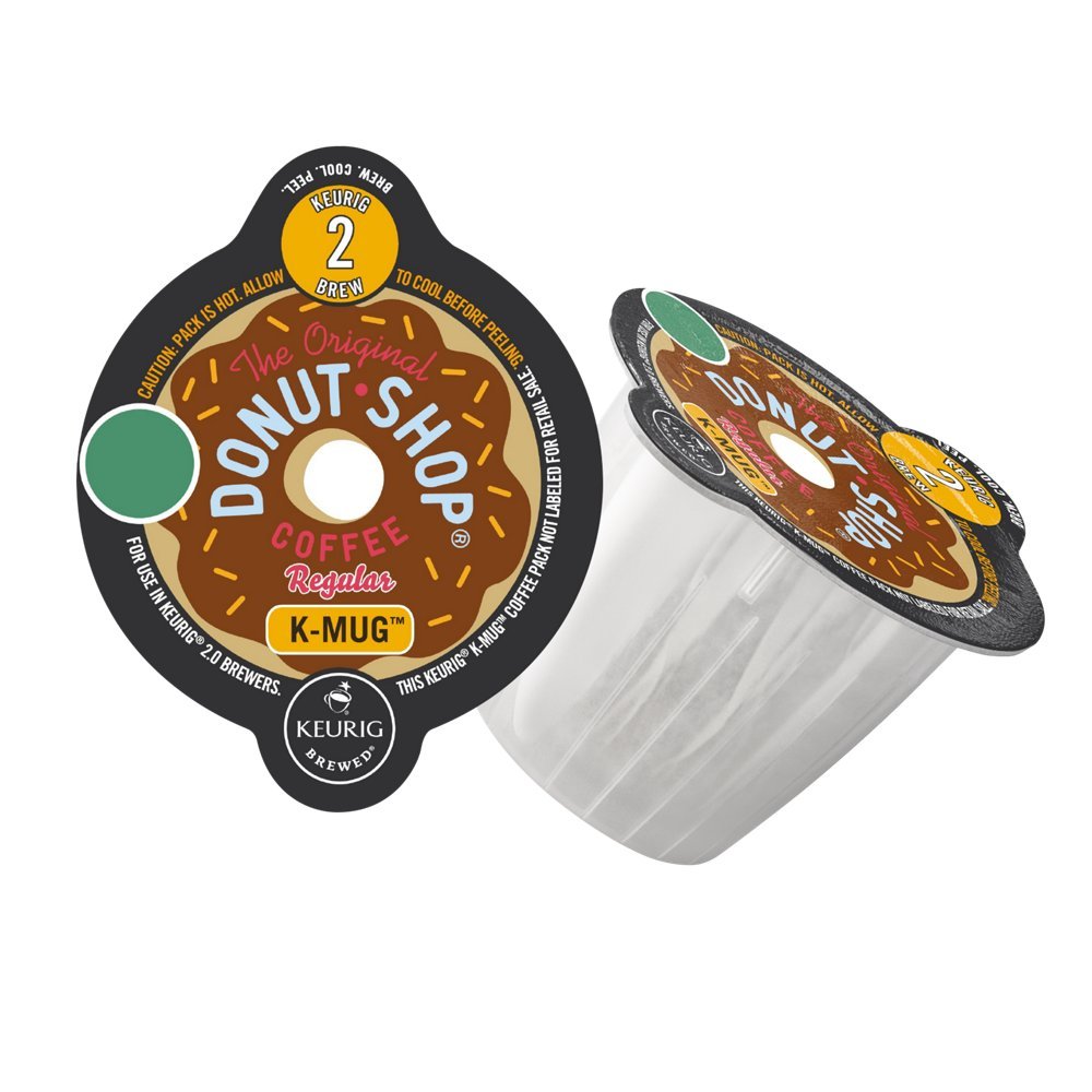 Donut Shop Coffee Keurig KMug Pods, 12 Count Grocery