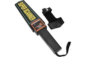 Handheld Metal Detector Wand, Security Wand Metal Detector, Handheld Metal Detector with Audible Alarm and Vibration Alarm