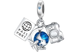 GOINEVA Sun Star Moon Elephant Sunflower Charm for Bracelet Necklace 925 Sterling Silver Love Heart Charms Happy Birthday Charms for Women Jewelry Gift