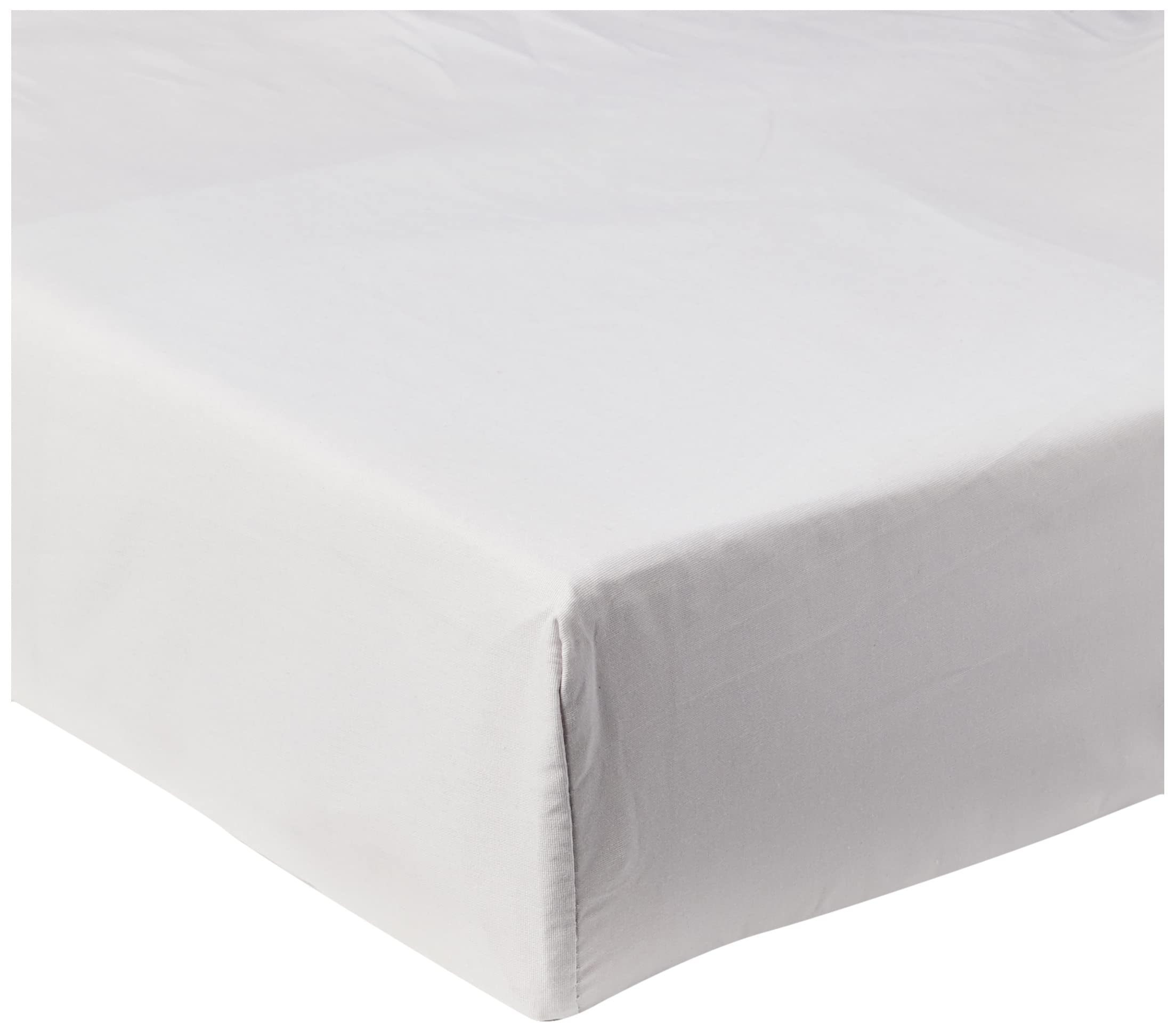 Peacock Blue Hotel Fitted Sheet, 100% COMBED COTTON PERCALE 300 THREAD COUNT, Platinum, Single