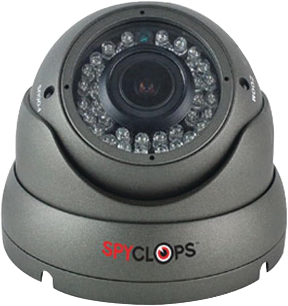 SPYCLOPS SPY-DOMEGAHD1 Security & Surveillance Dome Camera, White (SPY-DOMEGAHD1)