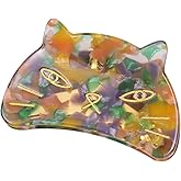 Cute Cat Hair Clips,Claw Clips for Girls,Acetate Hair Clips for Women,S4