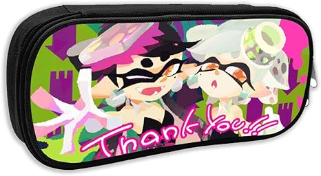 Amazon Co Jp Splatoon2 スプラトゥーン ペンケース 大容量 ペンバッグ 筆箱 ペンポーチ ジッパーとポケット付きメイクアップポーチ 化粧ポーチ 耐久性 子供 中学生 高校生 文具収納 プレゼント ホーム キッチン