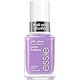 essie Nail Art Studio Jelly Gloss Polish, Vegan, Sheer Purple Nail Polish, Orchid Jelly, 0.46 Fl Oz