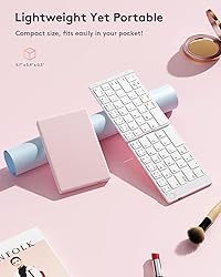 Samsers Foldable Bluetooth Keyboard - Portable
