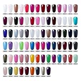 CLAVUZ Gel Nail Polish Set Soak Off UV LED Dryer Nail Lacquer Nail Art Kit,Pick Any 4 Colors