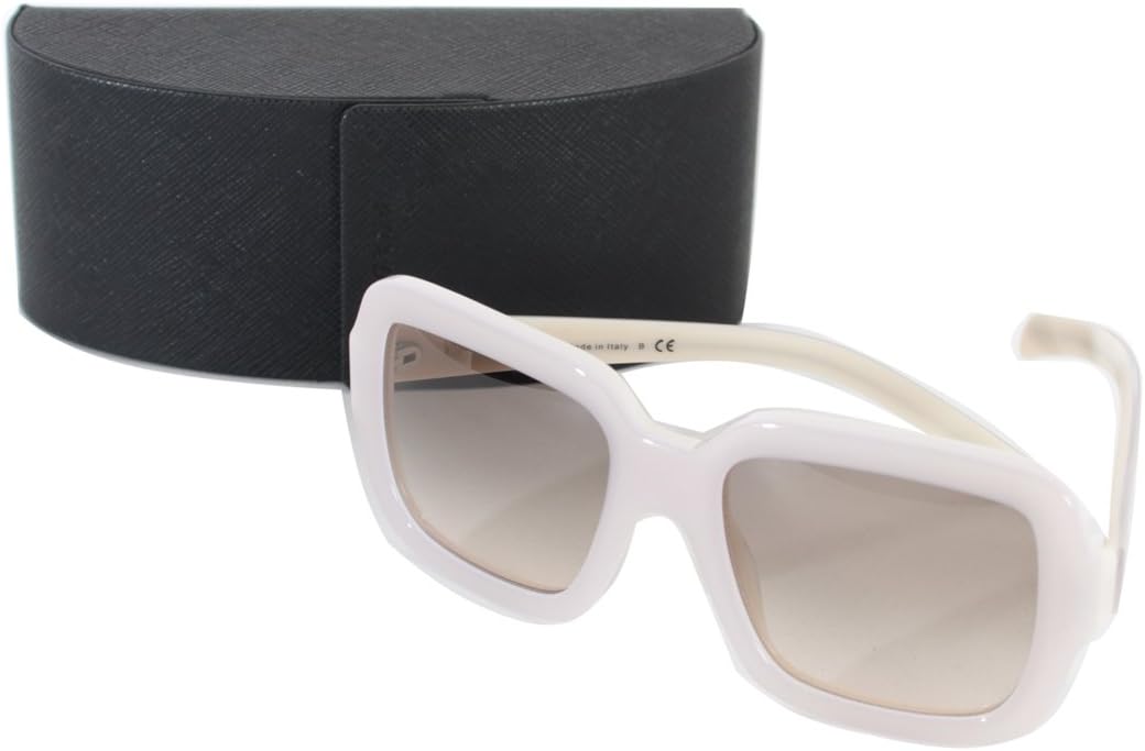 prada cream sunglasses