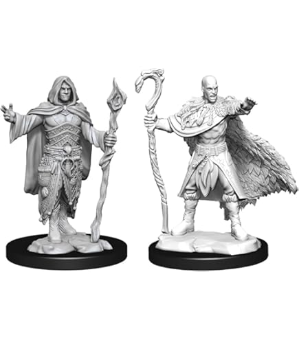 D&D Nolzur's Marvelous Miniatures Unpainted Miniatures Elf Wizard Male