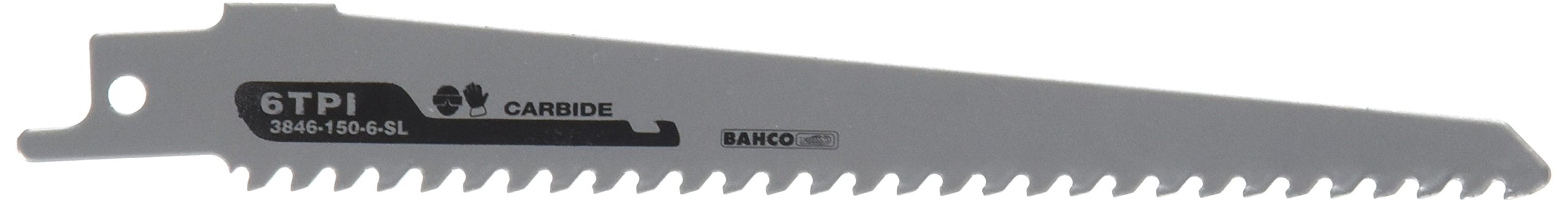 Bahco 3846-150-6-SL-1P 6-Inch Carbide Tipped Blade