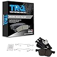 TRQ Front Brake Pads Ceramic Compatible with 2021-2022 Ford Bronco Sport 2020-2022 Escape 2022 Maverick Lincoln Corsair