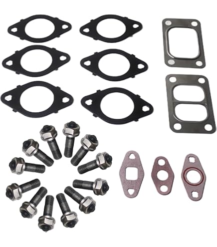 Exhaust Manifold Stud & Nut Kit With Gaskets For Cummins 6.7L – PB, 6-Month Warranty