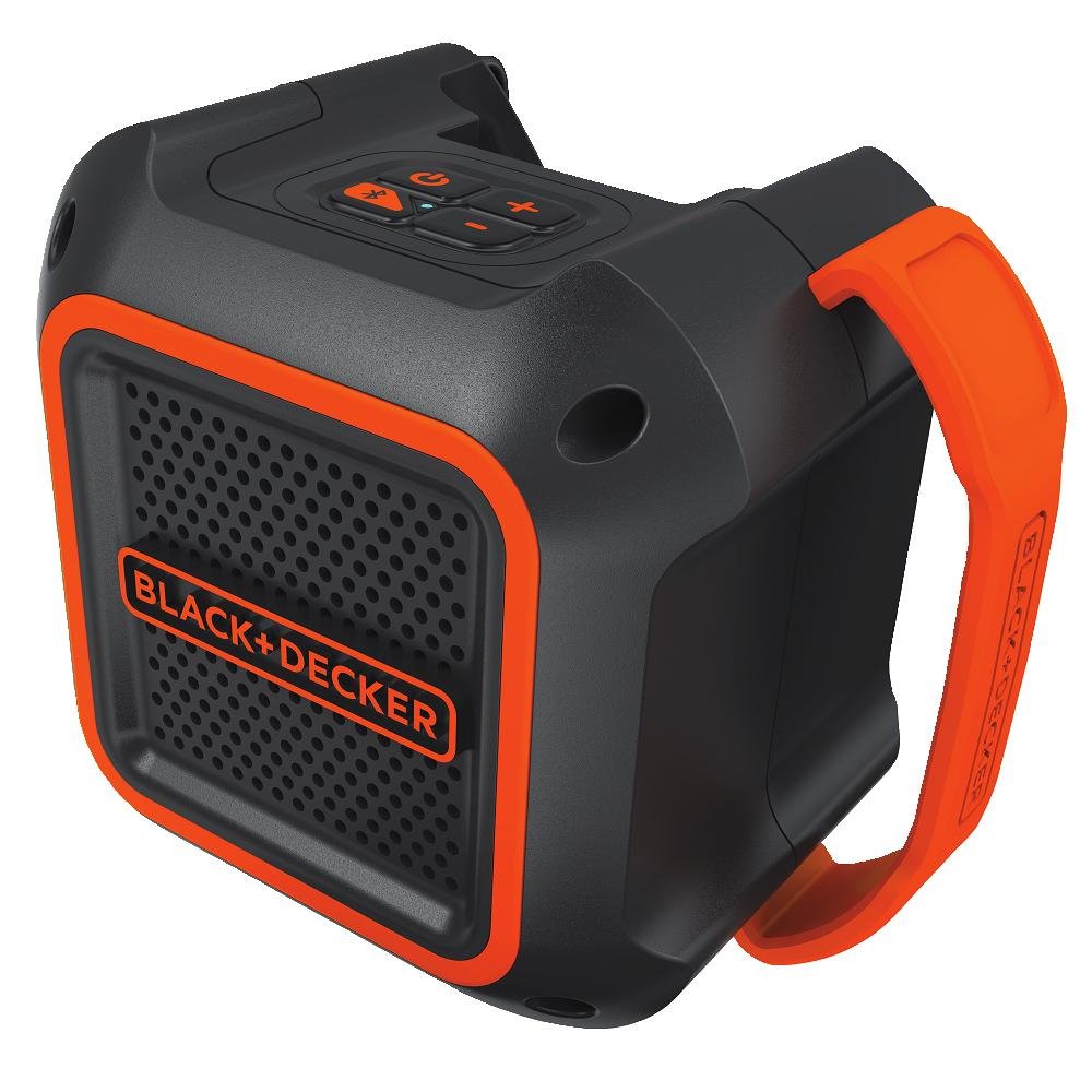 Black & Decker BDBTS20B 20V MAX Wireless Bluetooth Speaker with Adapter