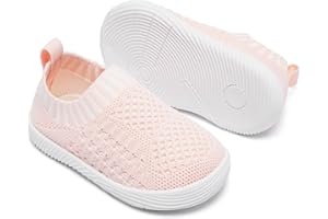 MORENDL Baby Shoes Toddler Walking Sock Shoes Non-Slip Breathable Boys & Girls Sneakers Infant Tennis Shoes