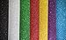 SpotDeals4u GLITTER Heat Transfer Vinyl for T Shirts garments bags and other fabrics-7 Glitter Sheets 9.8