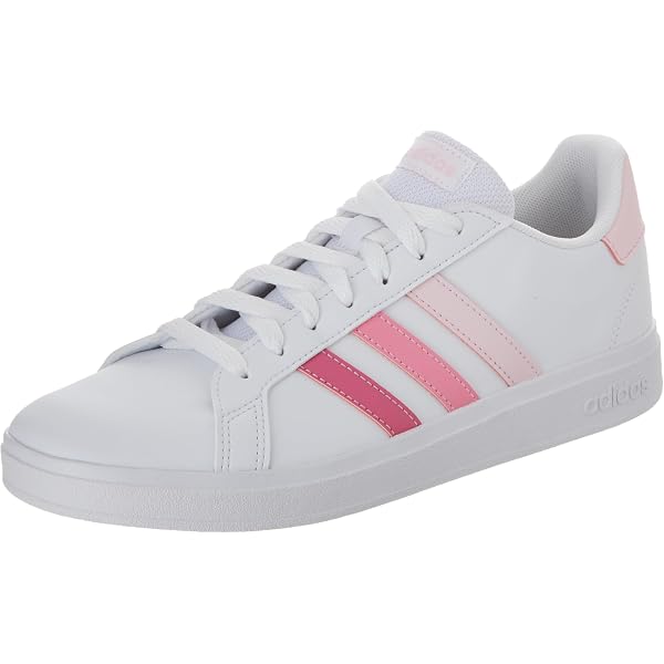 adidas gazelle silver green womens Adidas Kids Grand Court Lifestyle Tennis Lace-Up Shoes  Suburban Shoes