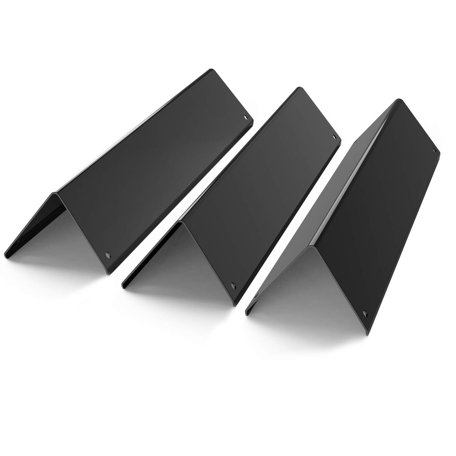 onlyfire 7635 BBQ Gas Grills Porcelain-Enameled Steel Flavorizer Bars for Weber Spirit E210, S210, E220, S220, Barbecue Replacement Part for Weber Spirit 200 Series with Front-mounted Control Panel