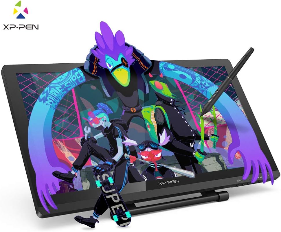 XP-PEN Artist 22 Pro Display Graphic Tablet 21.5 Inch Pen Tablet with 8192 Levels Pressure Sensitivity