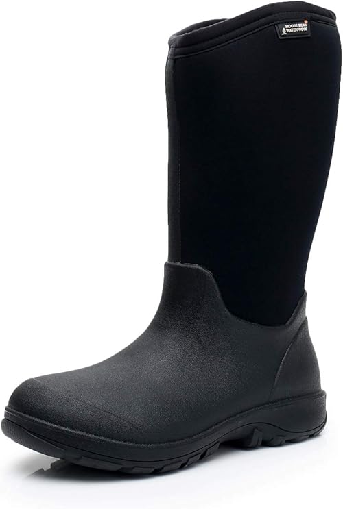 Women's MidCalf Neoprene Rubber Rain Boots for Ladies