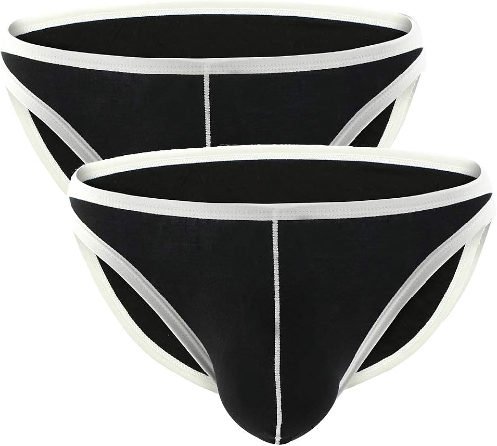 BEFWEAR Mens Bikini Underwear Micro Fiber Modal Briefs Pack At