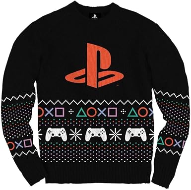 playstation jumper black