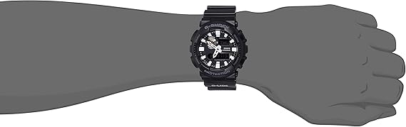 Amazon Com Casio Men S G Shock Gax100b 1a Black Plastic Quartz Sport Watch Watches