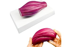 Veipho 1 lb of Muscles Model, 1 Pound of Human Muscle Anatomy Replica, Elastic Human Muscle Model with Base for Teaching, Anatomy and Physiology