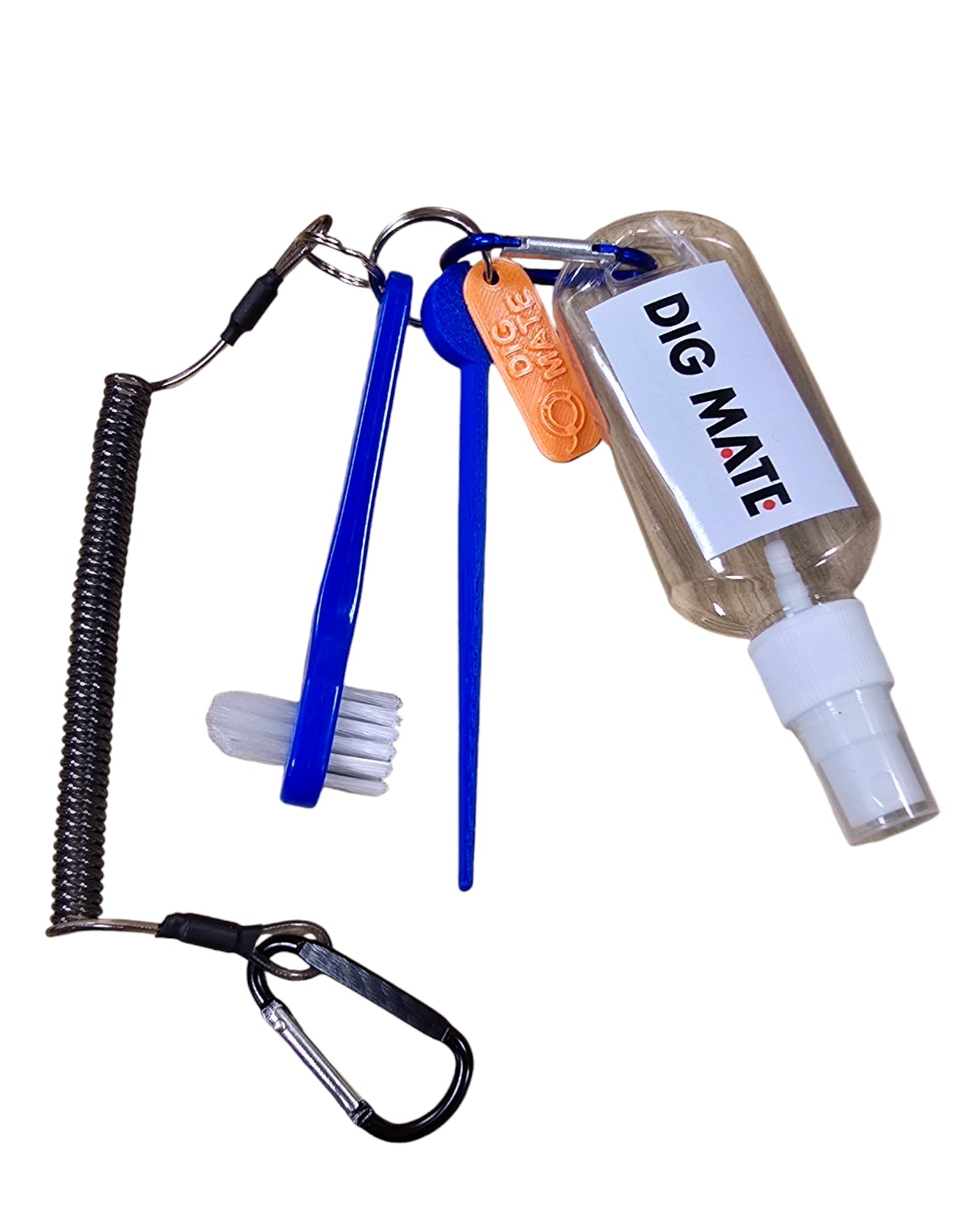 DIG MATE Metal Detector Artefact Finds Pouch Accessory Cleaning Kit – Complete Field Maintenance Set for Detectorists