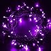 Super Z Outlet 30 Mini Bulb LED Battery Operated Fairy String Lights in Purple for Valentines Day, Romantic Wedding, Home Decoration Room Lighting, Christmas, Crafts (158