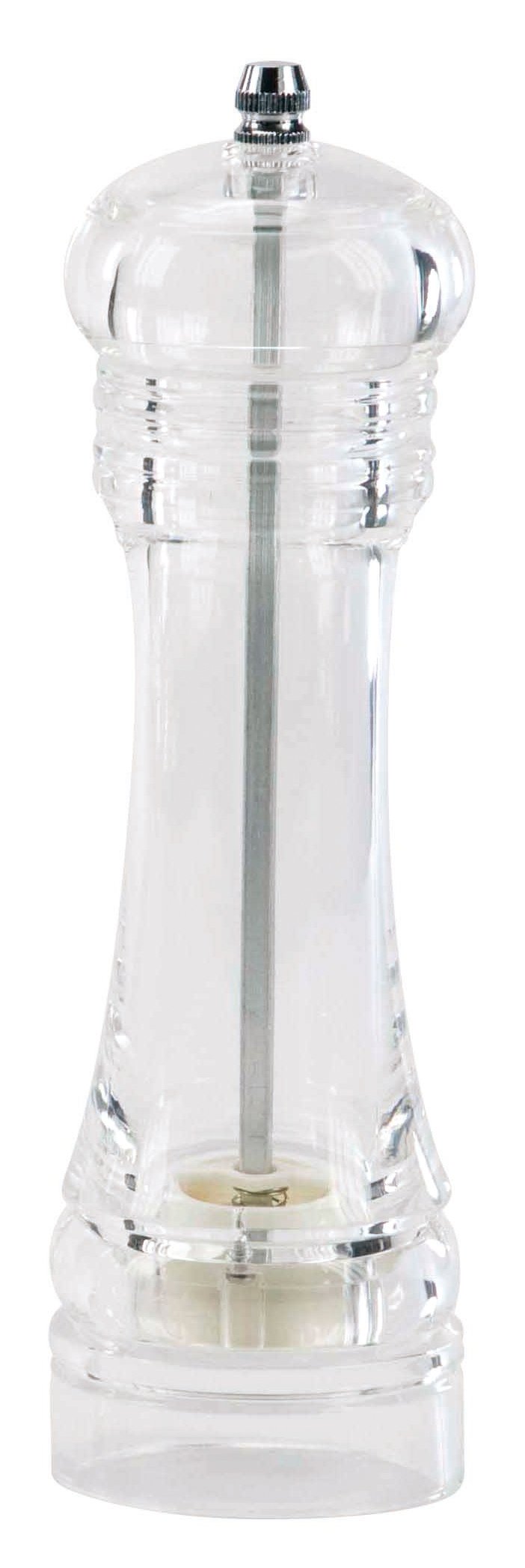 Ilsa Viscio Trading Plexiglas Pepper Mill 5 x 20 x 5 cm