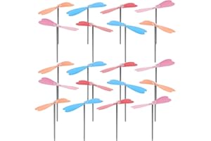 HAWILLOSCH 20pcs Hand Helicopter Toy Propellers for Kids Outdoor Flying Dragonfly Toys Creative Play Materials for Children