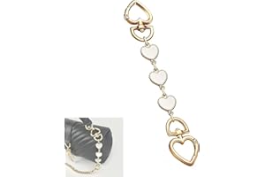 FKKWUOT Purse Extender Purse Strap Extender for Coach Bag,Chain Replacement Accessories for Crossbody and Various Styles Bags