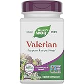 Nature's Way Valerian, Non-GMO, Gluten Free, 220 mg per Serving, 90 Capsules