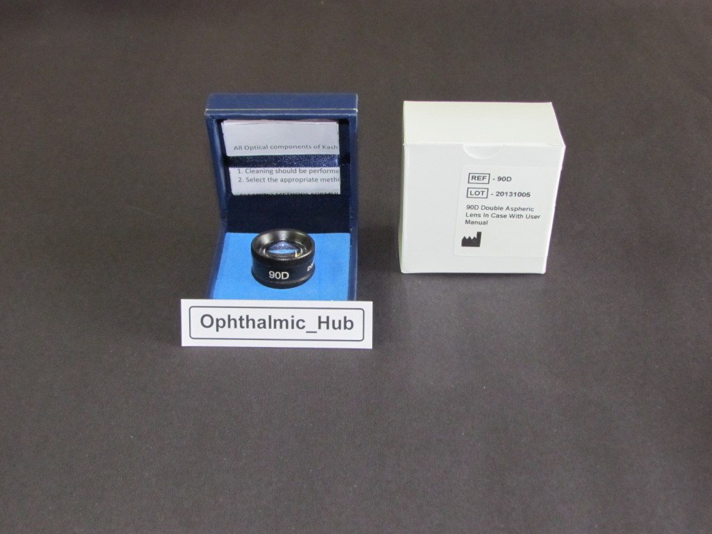 KASHSURG 20D Diagnostic Non Contact Lens in Case.