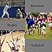 FOOTPLUS Soccer Socks, Unisex Over Knee High Solid Team Sports Volleyball Softball Baseball Socks, 2-4 Pairs