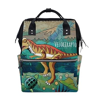 dinosaur changing bag