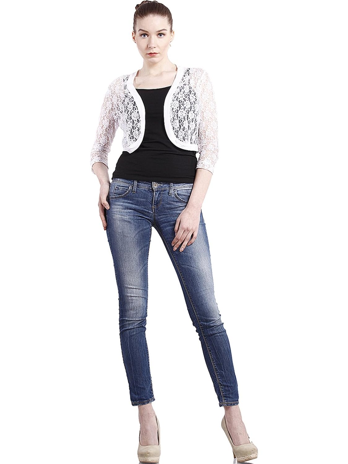 peptrends women's net shurg (sh1501080, white)