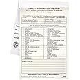 Forklift Operator Daily Checklist 10-pk. - Bilingual, Book Format with 31 Sets, 2-Ply, Carbonless, 5.5" x 8.5", Safety & Maintenance Forklift Checklist Inspection Book, J. J. Keller & Associates, Inc.