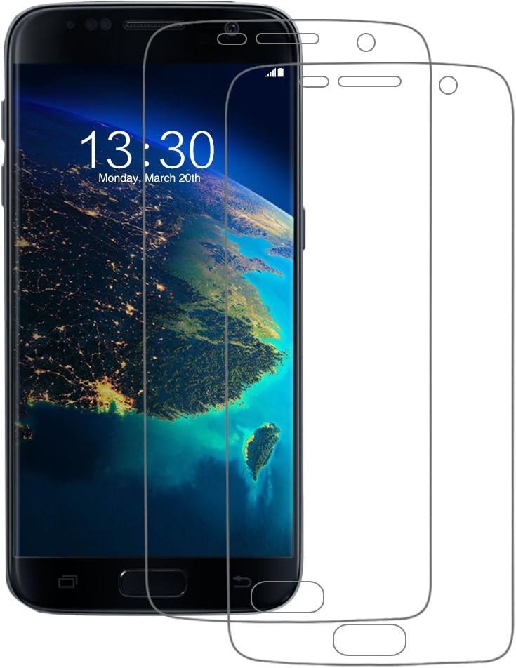 Samsung Galaxy S7 Screen Protector, POOPHUNS 2 pack Samsung Galaxy S7 Protection Film Anti-Scratch/Anti-Fingerprint/HD Display/Bubble free-Professional Screen Protector