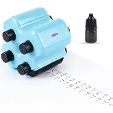 Math Roller Stamp, 4-in-1 Math Fact Tool for Teachers &amp; Homeschool | Addition, subtraction, multiplication &amp; fill-in-the-blank. Random dials, pre-inked, saves time in classroom &amp; home learning