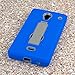 Sharp Aquos Crysta Case, MPERO IMPACT XS Series Kickstand Case for Sharp Aquos Crystal 306SH - Blue