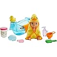Barbie Skipper Babysitters Inc. Feeding and Bath-Time Playset with Color-Change Baby Doll, Bathtub, Popsicle Sponge and Bath-Time Accessories Including Duck-Shaped Towel