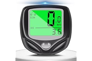 AJIORCLI Bicycle Speedometer & Wireless Odometer for Bicycle Cycle Bike Computer with LCD Display & Multi-Functions